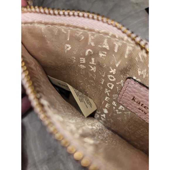 Kate Spade New York Leather Clutch Wristlet Pink - Picture 7 of 10